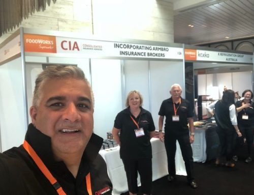 CIA exhibiting at the Foodworks Expo in Perth